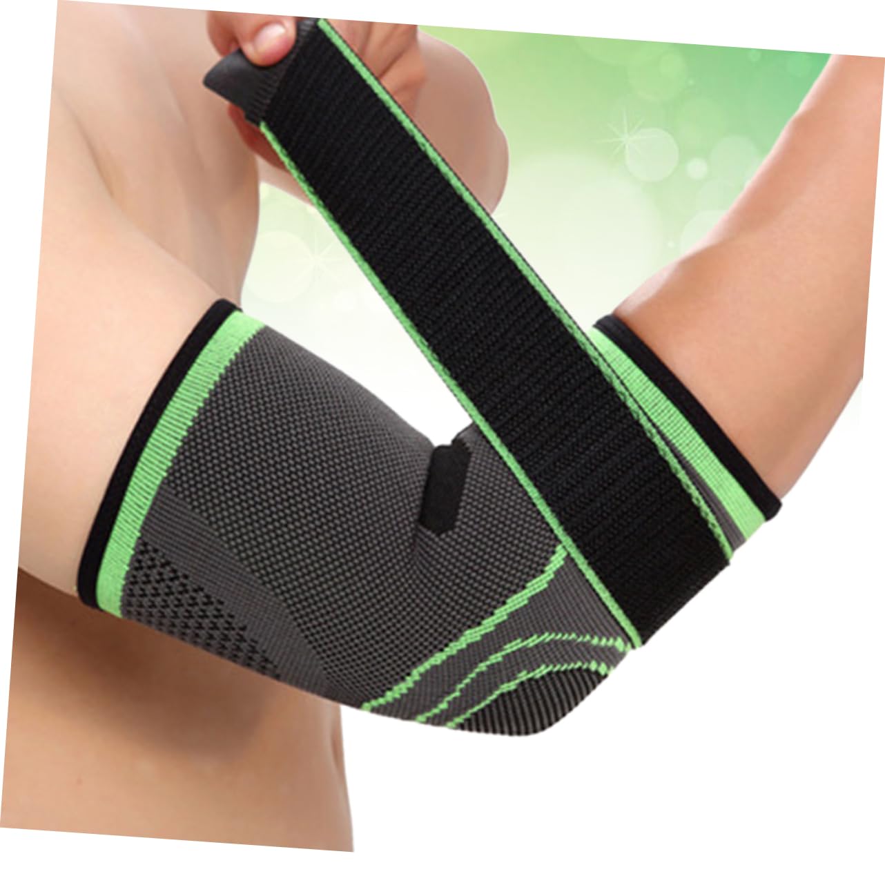 FOMIYES Compression Elbow Pads Upper Arm Compression Sleeve Sports Elbow Guard Arm Sleeve for Outdoor Activities