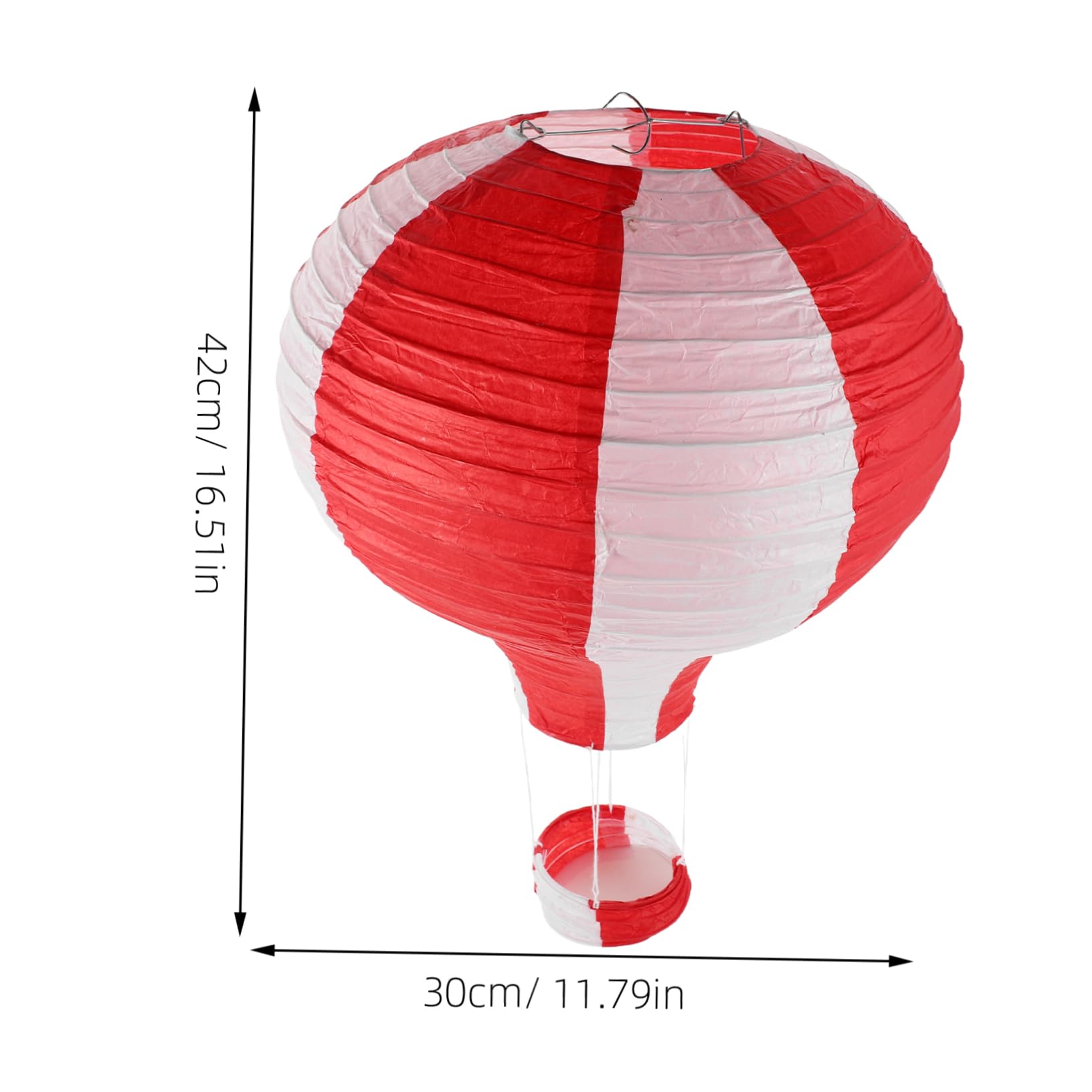 COHEALI 3pcs Hot Air Paper Lanterns Festive Decorations for Birthdays Anniversaries and Parties Easy to Reusable Design Japanese Style Decor