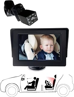 Mufern Hot 4.3 "Baby Car Baby Car rror câmera retrovisor baby car rror