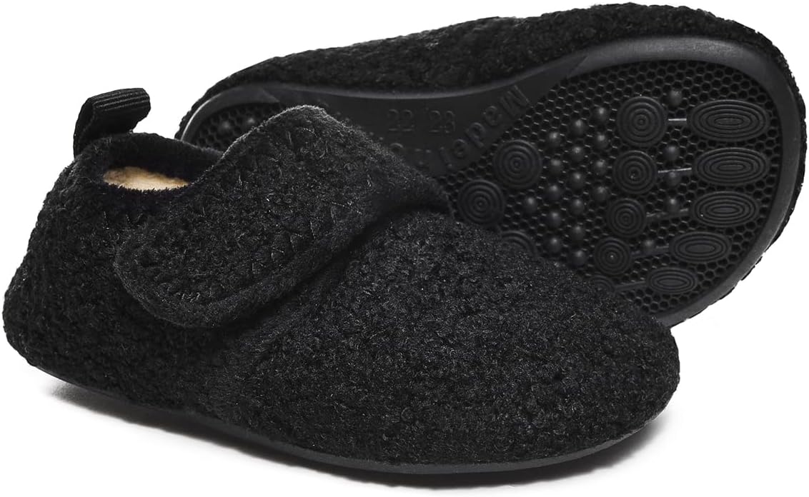 ditont Toddler Slippers Non-Slip Lightweight Comfortable Kids Indoor Grip House Home Shoes for Boys Girl - Image 2