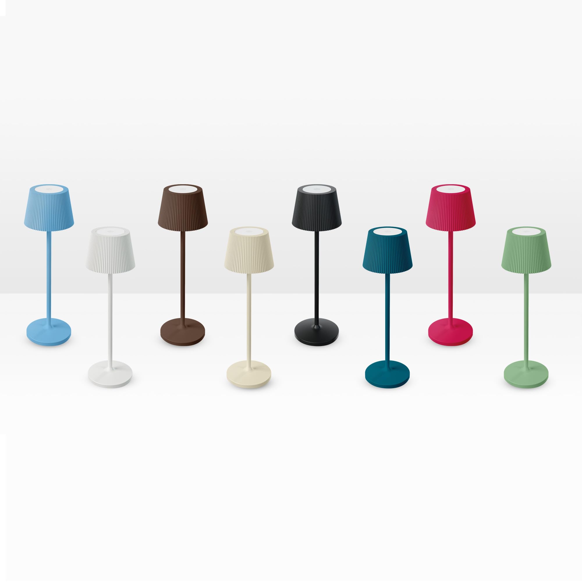 EMOS Lampada Da Tavolo A LED AMY 5 W, Luminosità 200 Lm, Batteria Agli