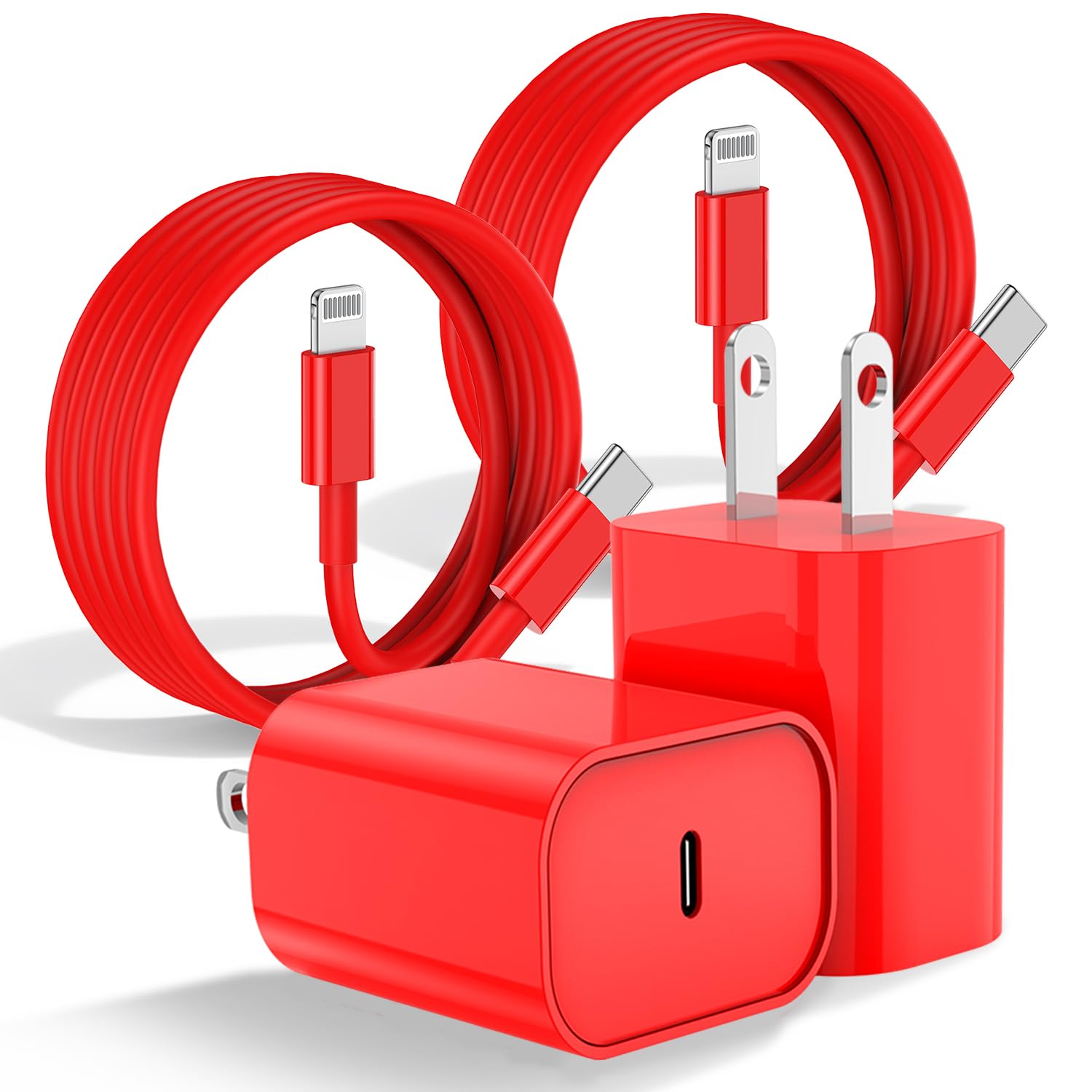 Chargeur rapide iPhone 20W avec câble Type C vers Lightning pour iPhone 14 et 13 - 8