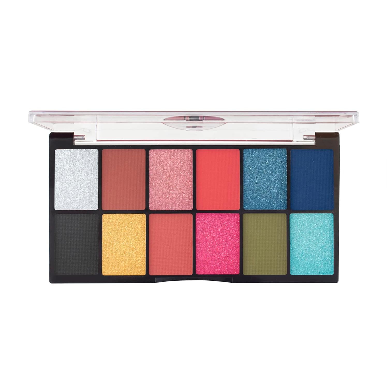 MARS PREMIUM 12 Shades Dance of Joy Eyeshadow Palette | Highly Pigmented and Blendable | Multicolor | Matte and Shimmer Finish (13.2g) (03-Multicolor) SH-7711-image-45