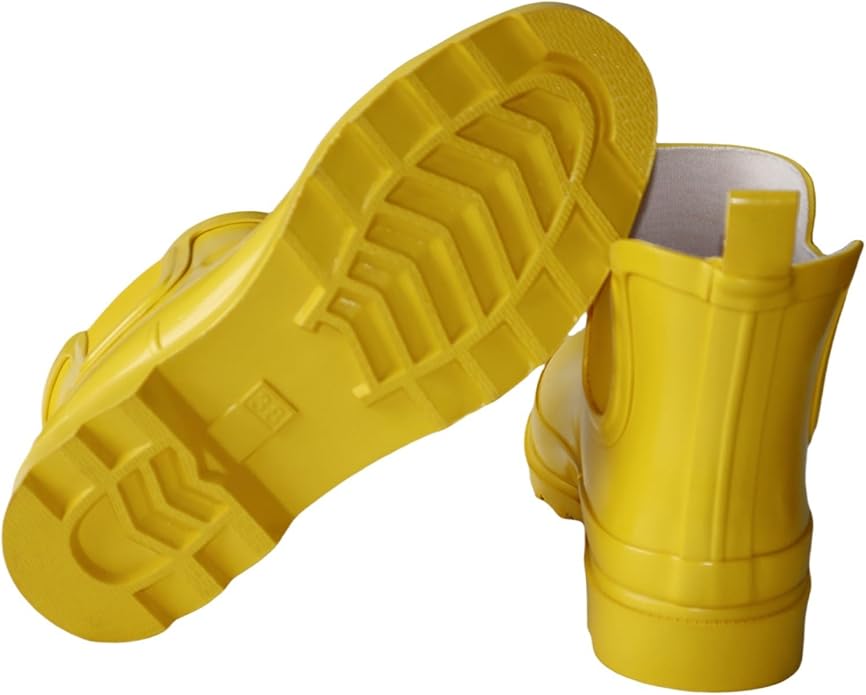 In terms of style, women's rubber rain boots come in a variety of colors and designs to suit different preferences. From classic solid colors to fun patterns, there is a rain boot option for every style. Whether running errands in the rain or enjoying a walk in the park, these stylish rain boots are a practical and fashionable choice for women. Description by ChatGPT.