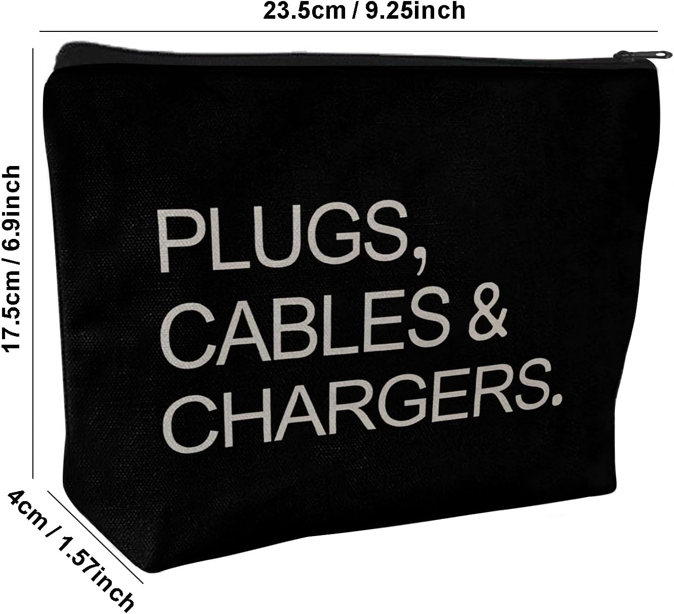 Makeup Bag for Women Travel - Zipper Cosmetic Storage Bag with Vibrant Designs, Soft Fabric & Multi-Use Functionality (Perfect Gift for Birthdays, Graduation, Christmas) (Style I) - Image 3