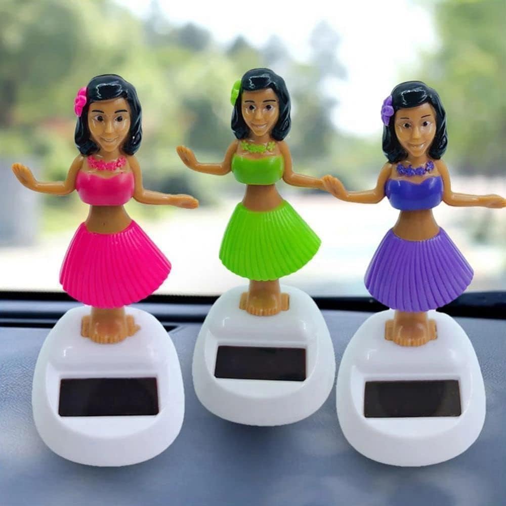 Solar Dancing - Theme Figure Toy | Swinging Toy | Energy Swivelling Doll | For Car Dashboard Decoration, Desk Dancing Solar Toy