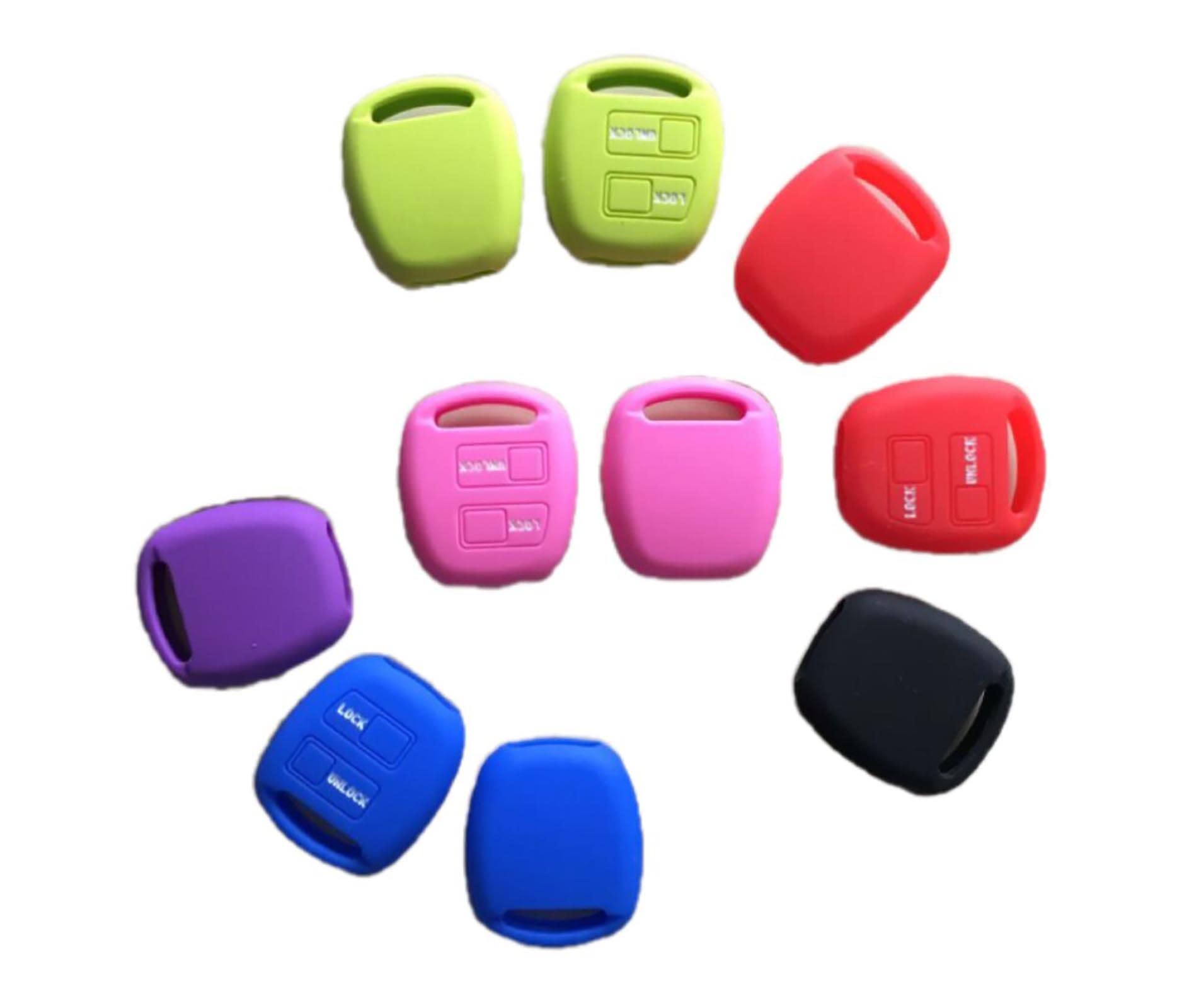 ELLENNE Guscio Chiave VIOLA Cover per Toyota AYGO Yaris RAV4 Silicone TOY45 | Ellenne Guscio Chiave Cover Toyota AYGO Yaris RAV4 Peugeot Silicone TOYOTA-45