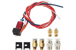 Creality Upgrade Ender 3 Hotend Kit including Capricorn Bowden PTFE Tube, 0.4mm...