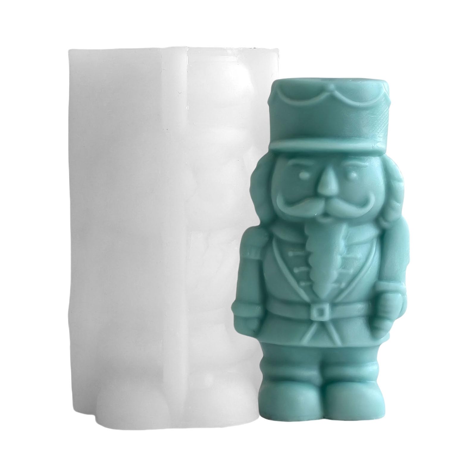 Tsophreniq Walnuts Soldier Silicone Scented Molds Ornament Plasters Molds Casting Resin Baking Beard