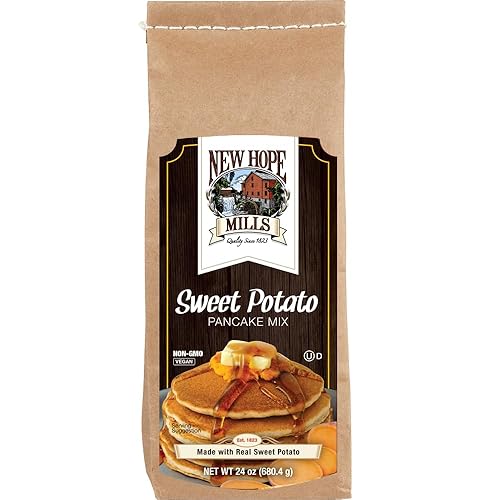 Sweet Potato Pancake Mix by New Hope Mills - Non-GMO