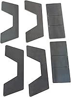 Vista 3 de labwork Kit de muesca universal para marco trasero en C, cuadrado para debajo de la cama, 6 piezas