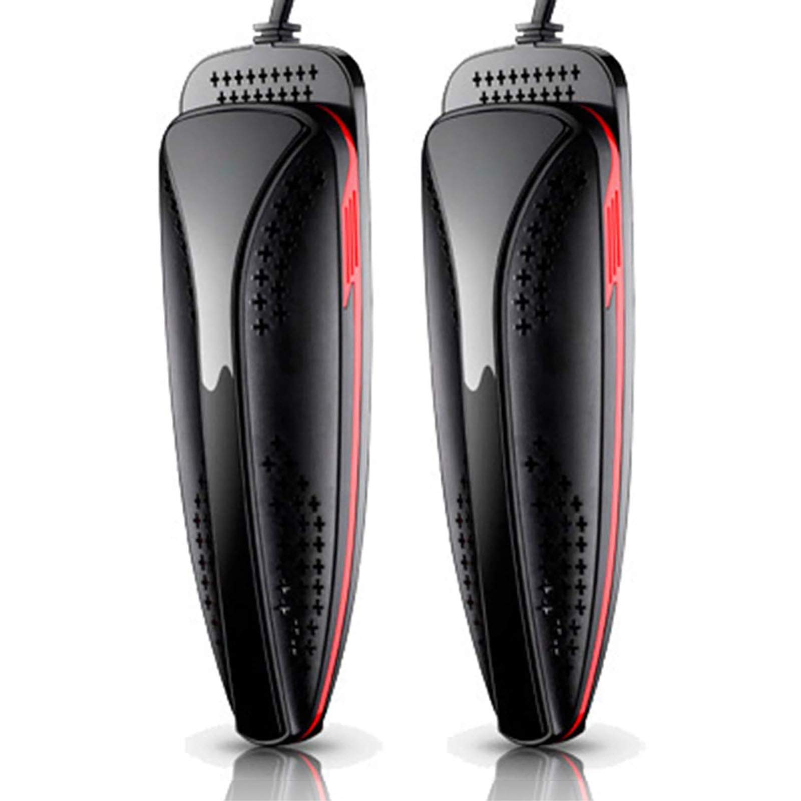 Yiuo Dual Nuclear Fever Portable Retractable Shoe Dryer Electric Heater Warm Shoe with Timing, Disinfectant Sterilizetion is Suitable for Shoes, Socks, Ski Boots,Black (Timing Method)
