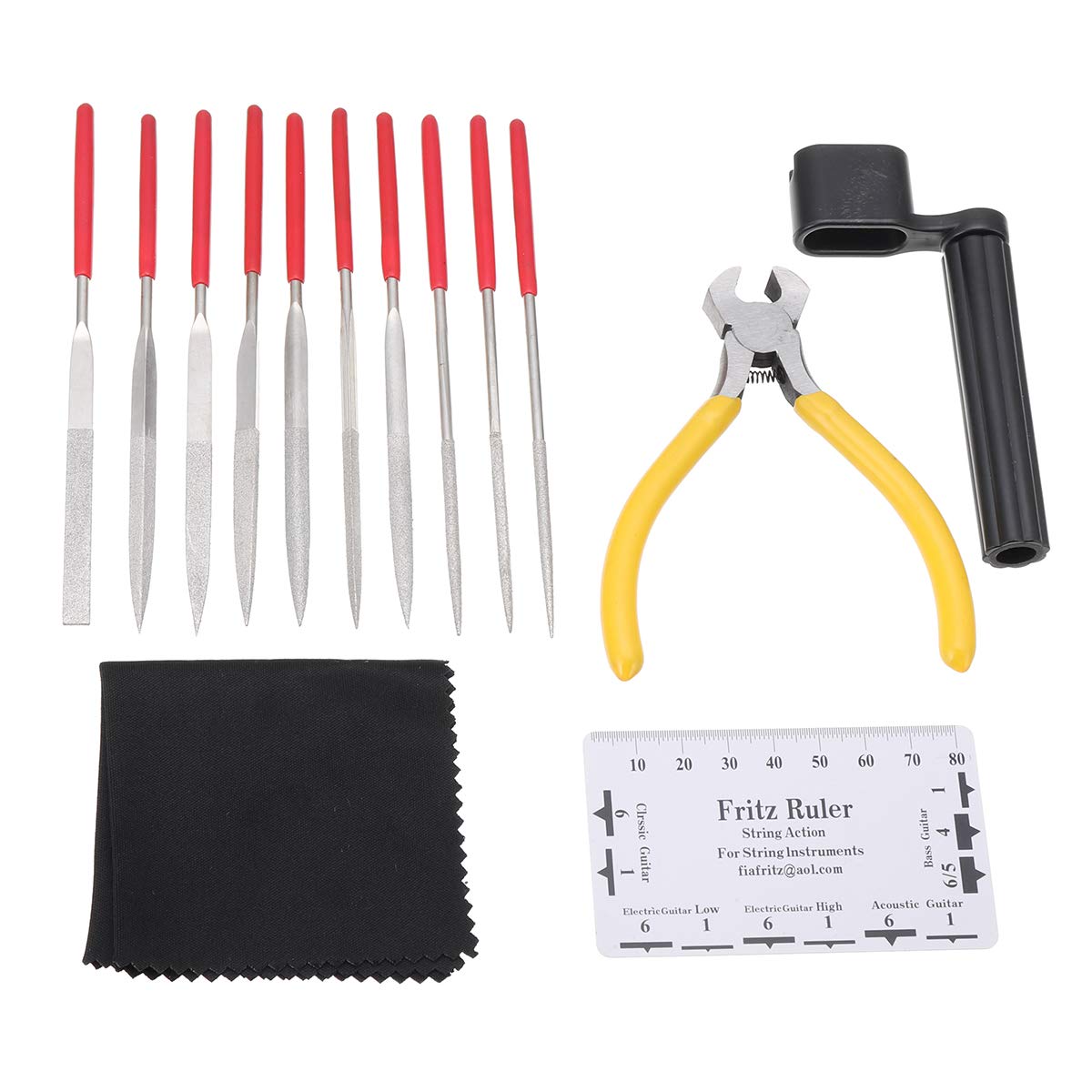 VIDOO Kit di Manutenzione per La Riparazione di Chitarse Chitarra per Chitarra Acustica Elettrica