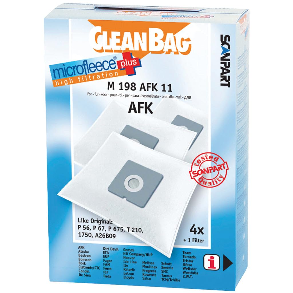Sacs sous vide M 198 AFK l'allié propreté maison pour P 56 et T 210 1750