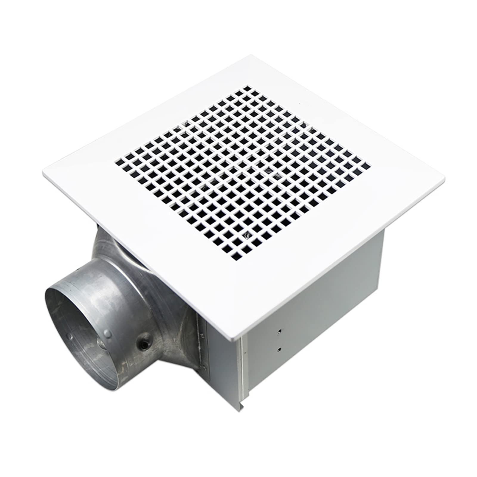 AYCDL Ventilation Fan Ceiling Duct Exhaust Fan Powerful Ventilation Fan with Check Valve Kitchen and Bathroom Ceiling Ventilator,Metal Body,20W ventilating Fan,23x23cm-A