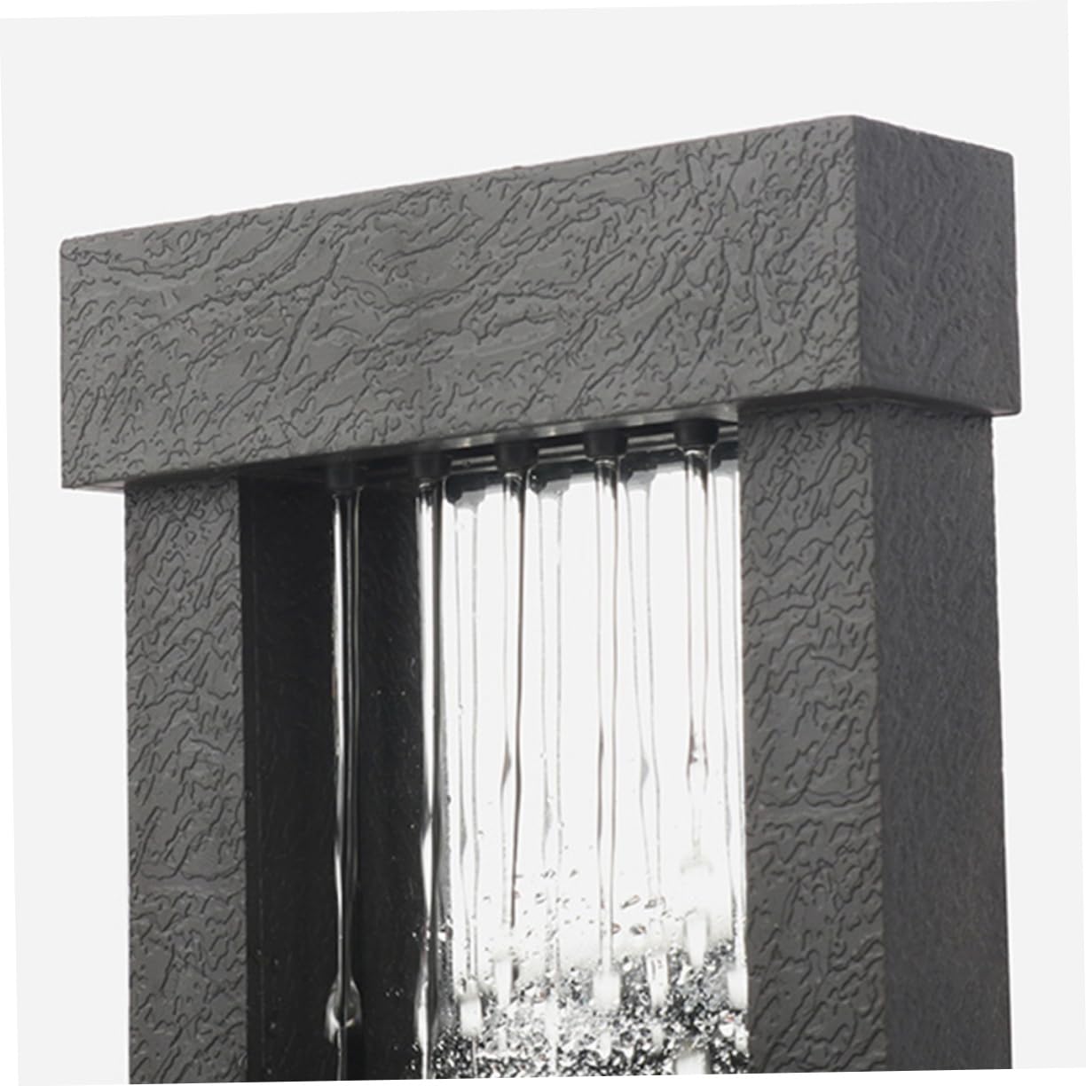 STOBAZA Fuente Agua Decorativa de Interior, Pequeña Fuente de Agua de Escritorio, Estilo Chino, Abs y Pebble, CREA un Ambiente Tranquilo para Hogar y Escritorio