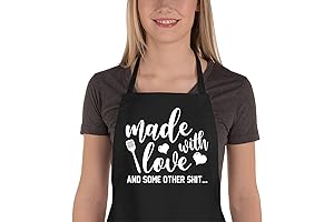 Personalized Cooking Bib Apron for Women Men - Gardening Kitchen Apron with Pockets