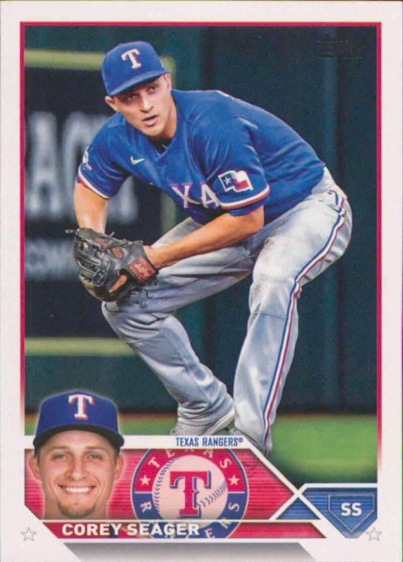 2023 Topps #315 Corey Seager NM-MT Texas Rangers Baseball Trading Card Thumbnail