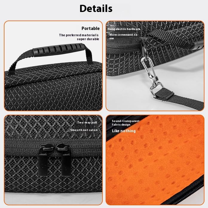 XYYORITRIX Carrying Case for JBL Charge 6 Bluetooth Speaker with Adjustable Shoulder Strap EVA Protective Case Shock and Drop Resistant