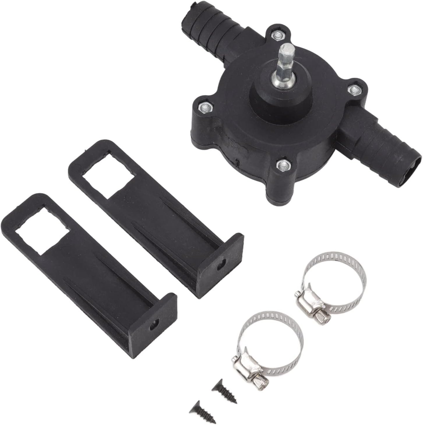 Electric Drill Pump Fluid Transfer Pump Manual Self Priming Water Oil Driven Mini Plastic Fluid Transfer