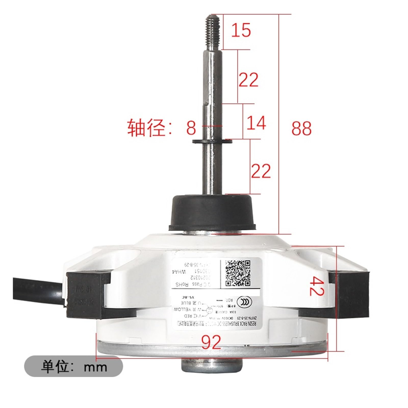 Amazon.com: LAPBPVQAAR Air Conditioning Motor Fan Air Conditioner