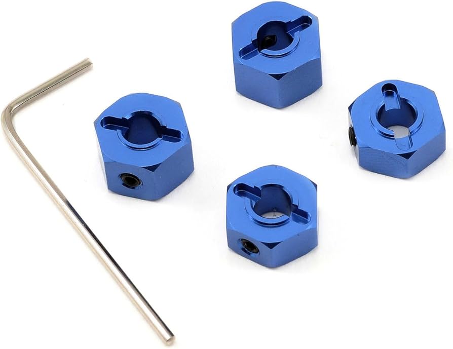 Amazon.com: STRC Lock-Pin Hex Adapter, Blue: Stamped, Rustler