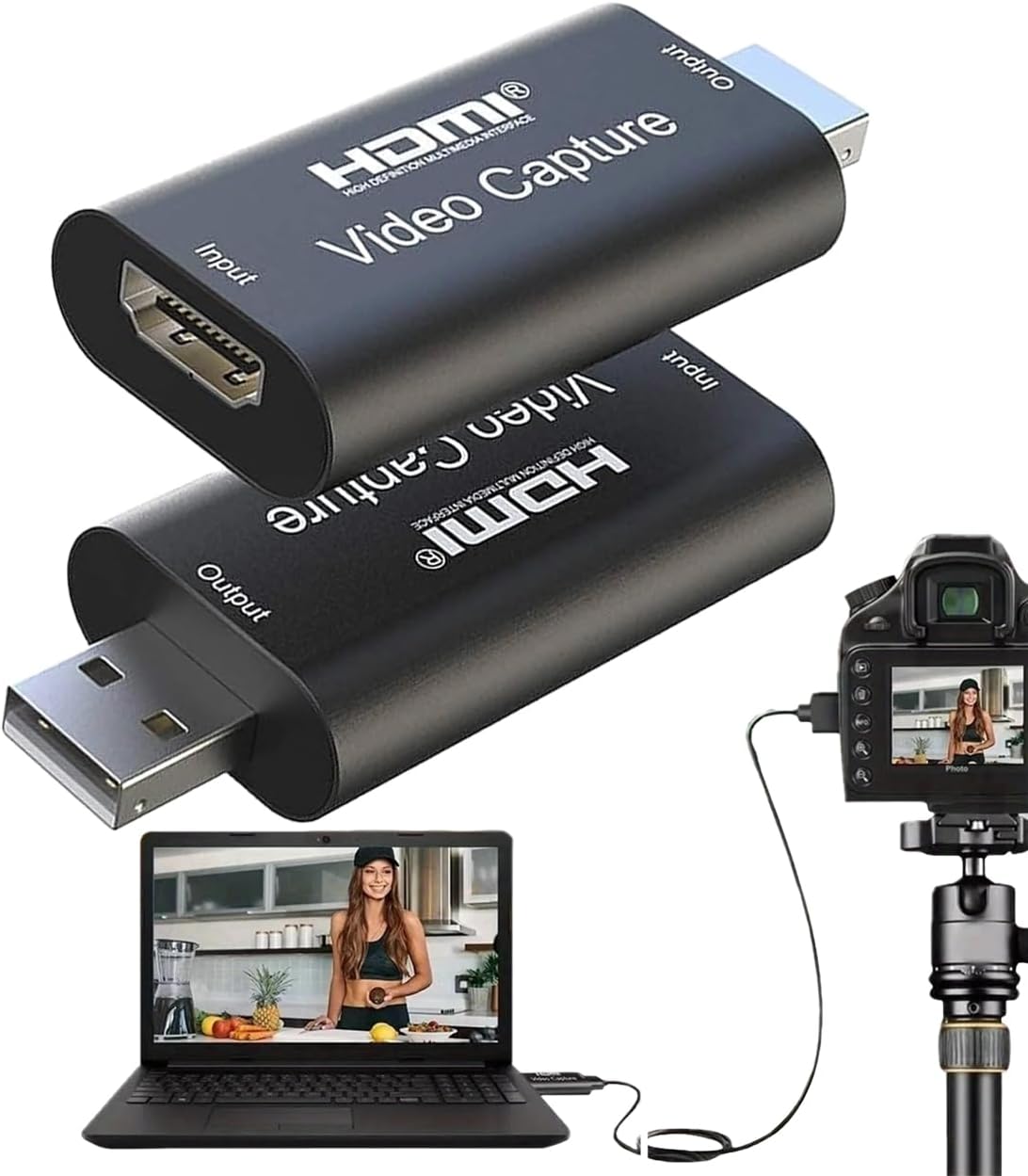 Microware Video Capture Card HDMI to USB Game & Video Capture (USB 2.0 Video Capture)