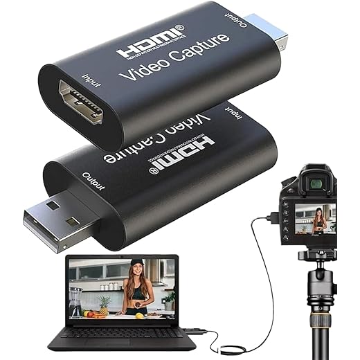 Microware Video Capture Card HDMI to USB Game & Video Capture (USB 2.0 Video Capture)