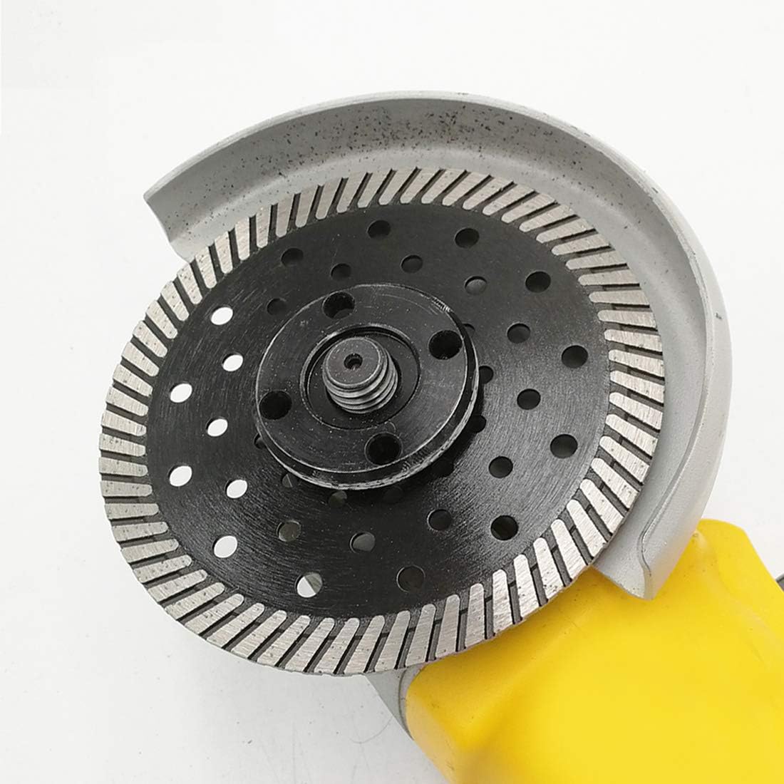 SHDIATOOL 7-Inch Diamond Narrow Turbo Saw Blade with Multi Holes Cutting Disc for Tile Granite Marble Concrete Pack of 2