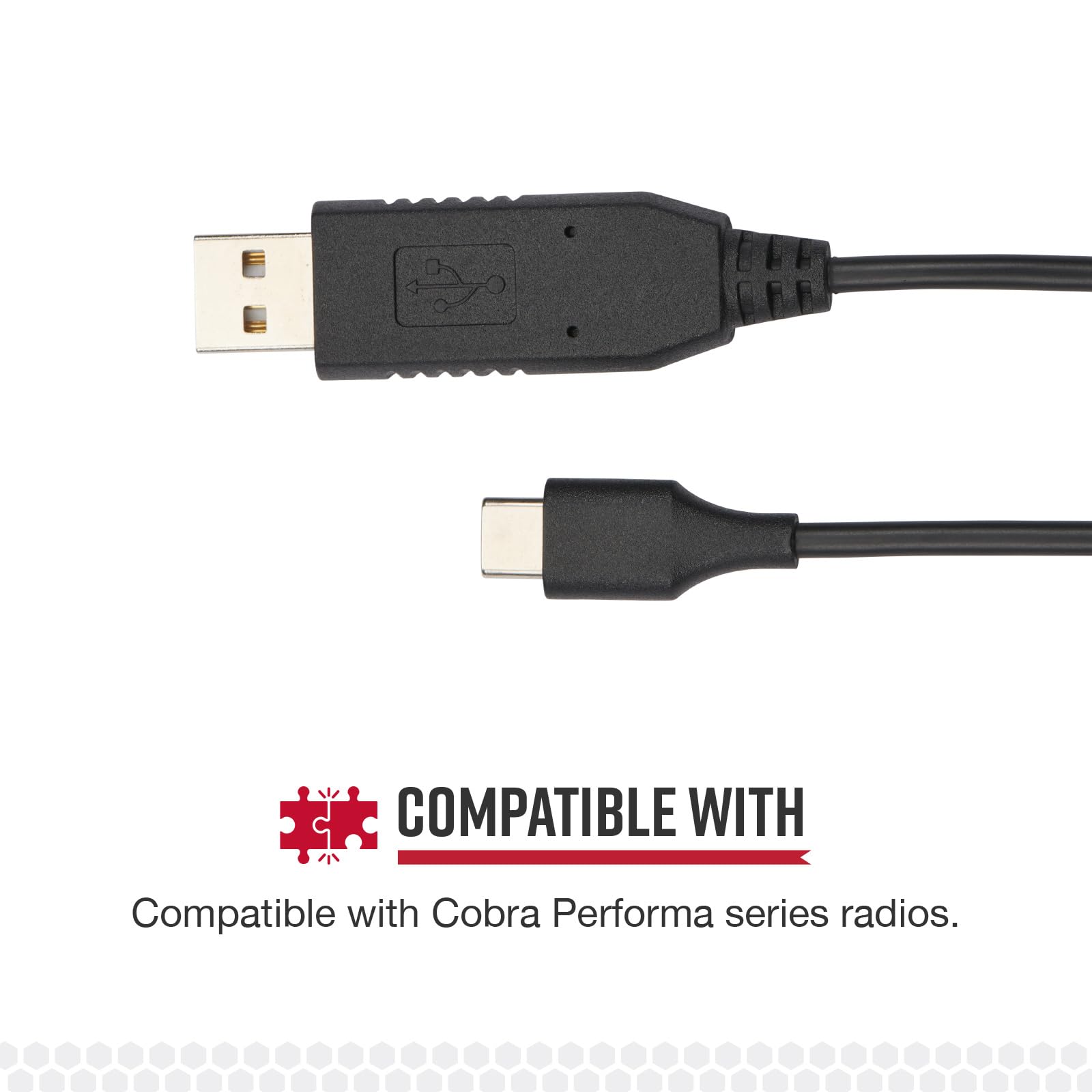 Cobra Cavo di programmazione USB C a A per radio bidirezionali Performa 400/450 Business
