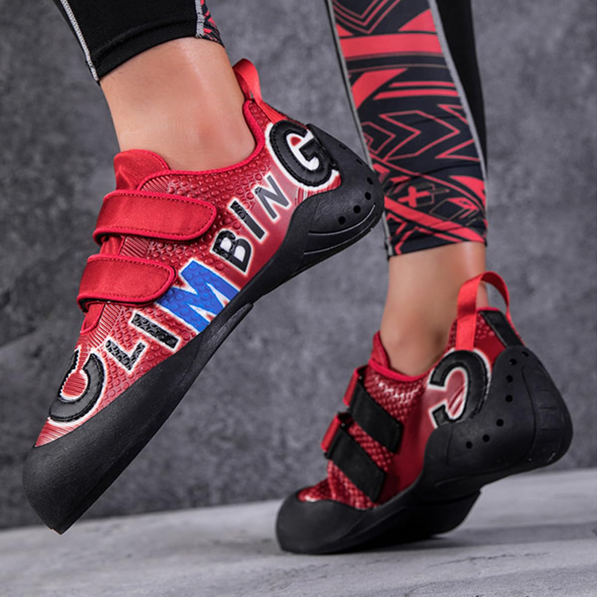 Scarpe da Arrampicata Entry-Level Uomo, Scarpe da Bouldering | Leggero, traspirante e comodo per la palestra e l'arrampicata sportiva