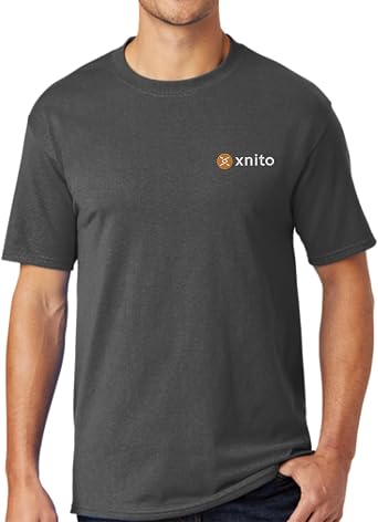 xnito Mens T Shirt - Short Sleeve Crew Neck Soft Fitted Tees S - XL Fresh Classic T Shirts