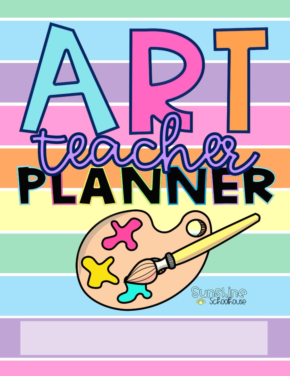 Art Teacher Planner: Undated, 5 classes total, formatted for elementary      Paperback – July 22, 2023