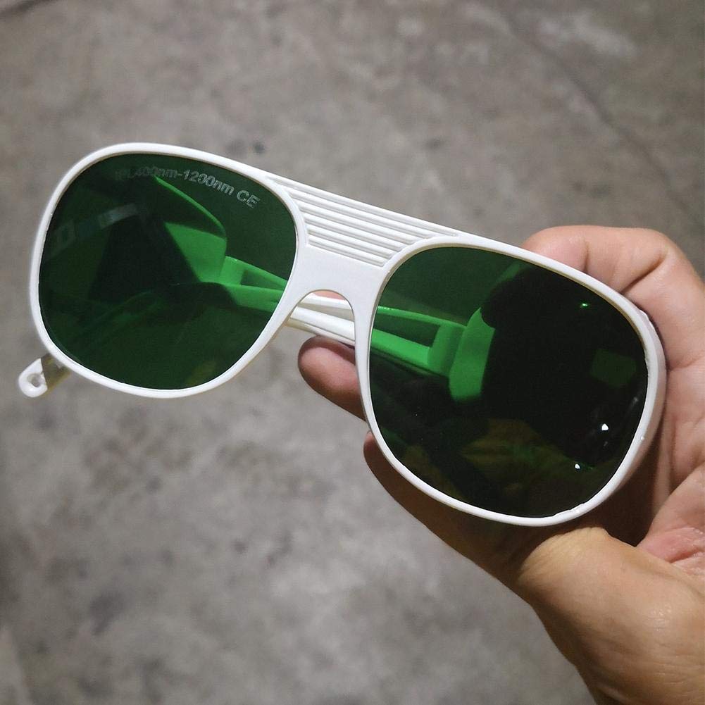 IPL - Gafas de seguridad (400-1200 nm, protección UV, para quitar el pelo) 4