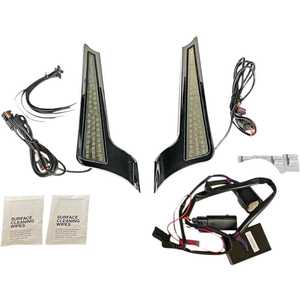 Custom Dynamics CD-FASCIADCBCMC Dual Color Fascia LED Panels - Chrome