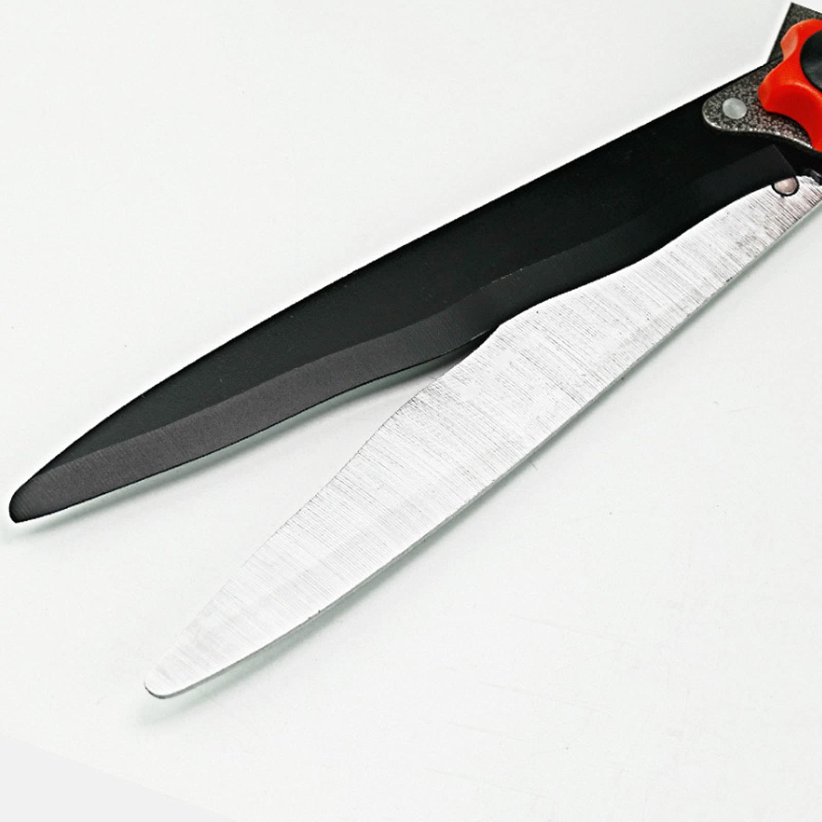 Cisailles À Haies De Jardin Outils De Jardinage, Taille-Haies Cisailles À Haies De Jardin Manuelles De 27 Pouces avec Lame Ondulée en Acier Au Carbone pour Couper Les Buis,