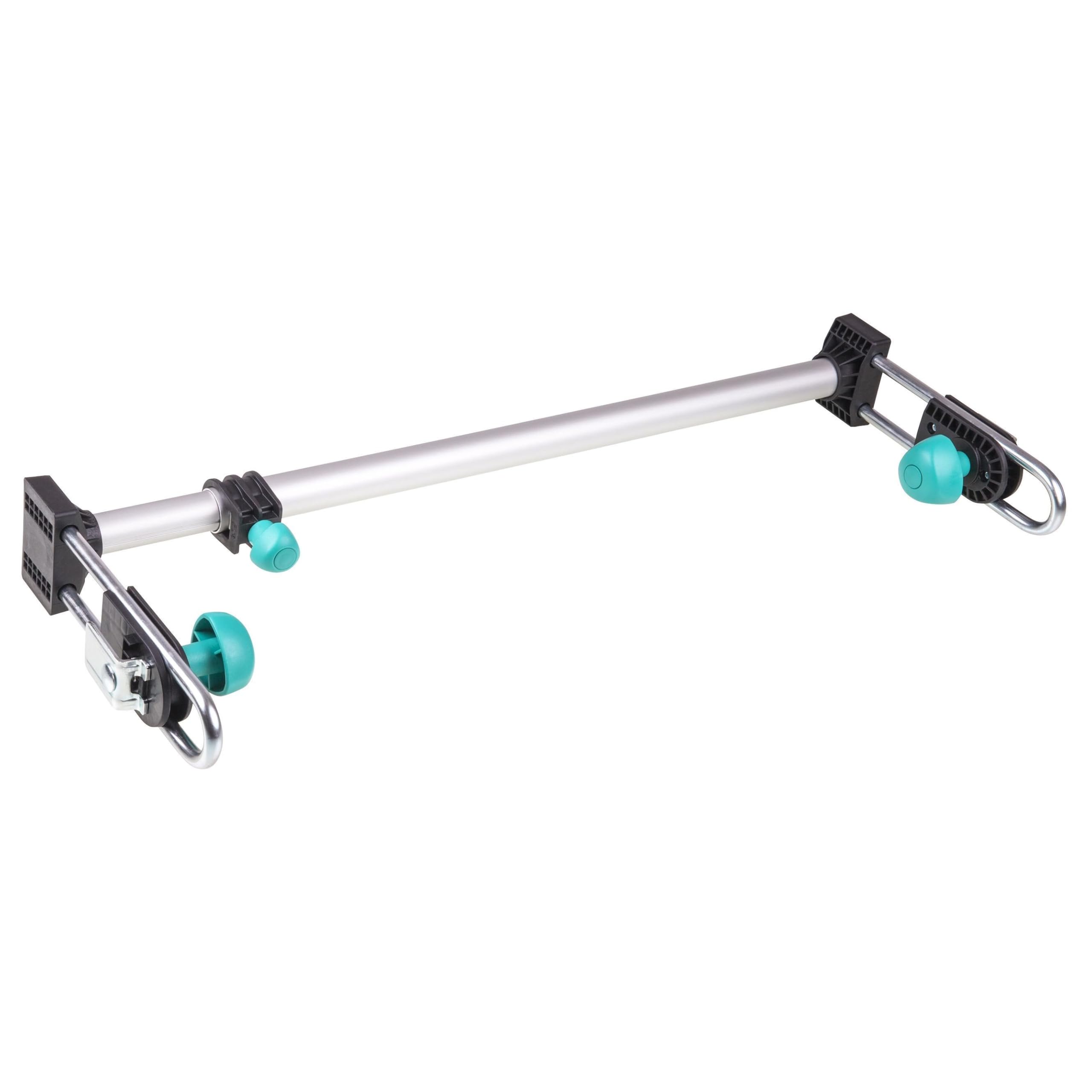 wolfcraft Guida per Telaio Porta EASY, Supporto Montaggio e Allineamento | Sostegno per posa telai porte durante l'applicazione della schiuma, per porte standard 610/735/860/985 mm, 3675000
