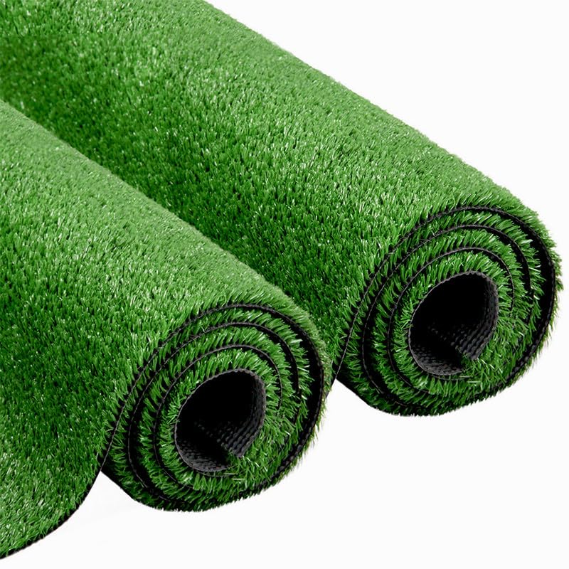 Artificial Grass Turf Lawn Outdoor Indoor 3FTx94FT Fake Grass Carpet for Pets 0.4 Inch Realistic Faux Grass Rug with Drain Holes for Garden Lawn Landscape Balcony Party Wedding Christmas Rug