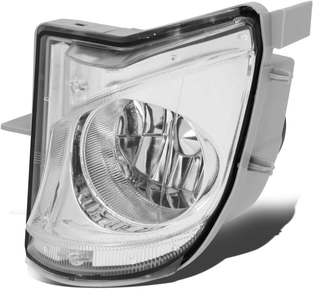 Auto Dynasty Driving Fog Lights Compatible with 2006-2011 Lexus IS250 IS350 Sedan, Fog Lamp Replacement, Driver Left Side, 1 Piece, Clear Lens