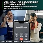 FIXD Bluetooth OBD2 Scanner for Car - Car Code Readers & Scan Tools for iPhone & Android - Wireless OBD2 Auto Diagnostic Tool to Check Engine & Fix All Cars & Vehicles 96 or Newer (1 Pack) | 1-Pack | iPhone/Android compatible | Automotive scan tool f