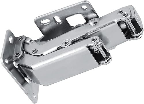 Miniatura 4 de Bisagra hidráulica, puertas de gabinete de muebles de 170 grados, cierre suave y lento, paneles de puerta gruesos, bisagras ocultas para gabinetes