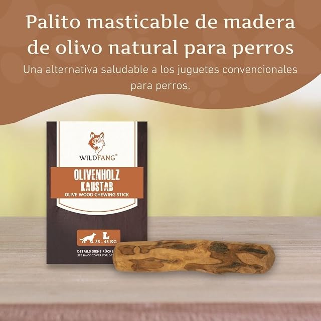 Foto 8 de 8 de Wildfang® Palos de Madera de Olivo para Perros Grandes