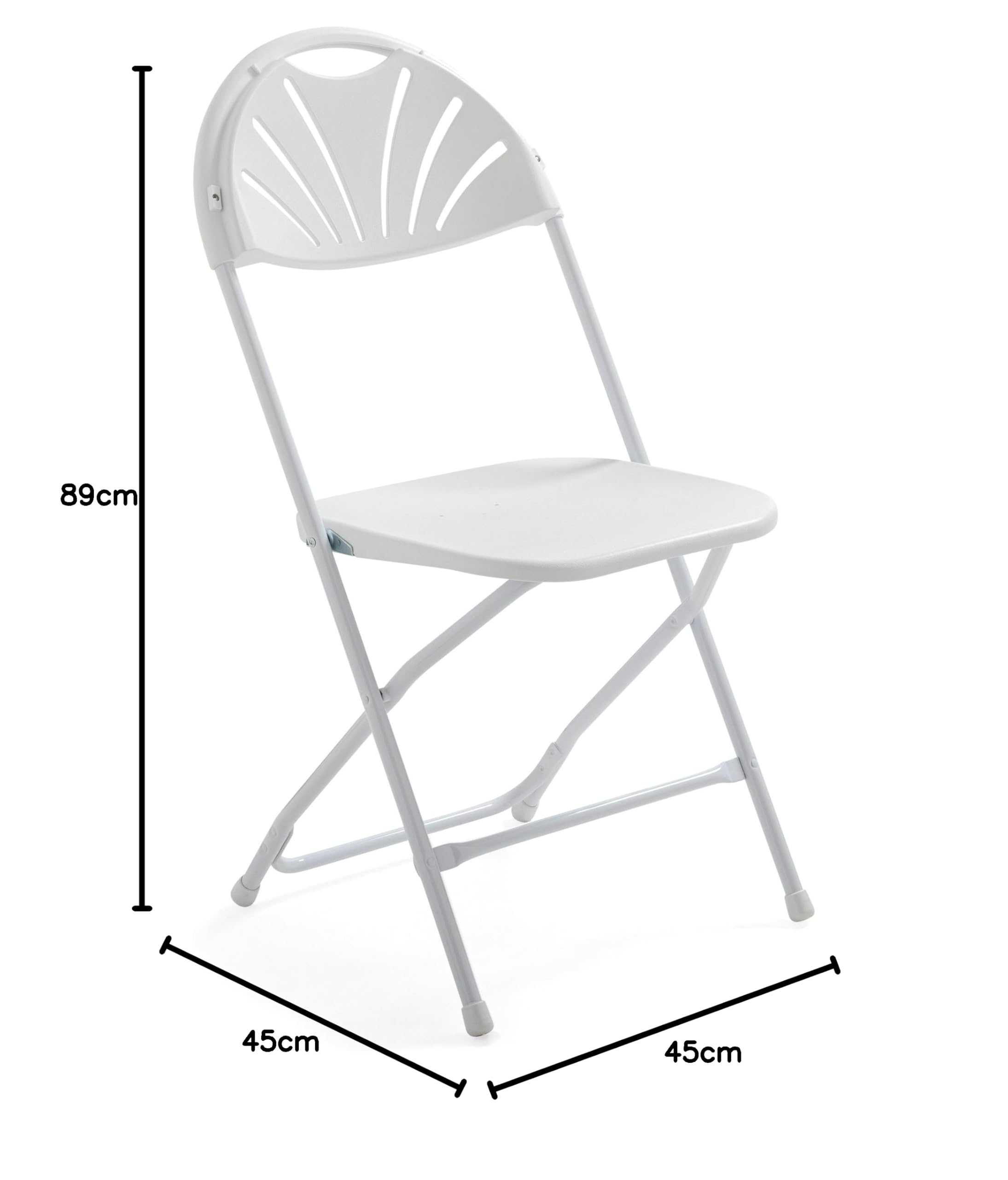 12 chaises Pliantes de réception ajourées