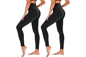 Yoga Workout Tummy Control Leggings for Women with Pockets