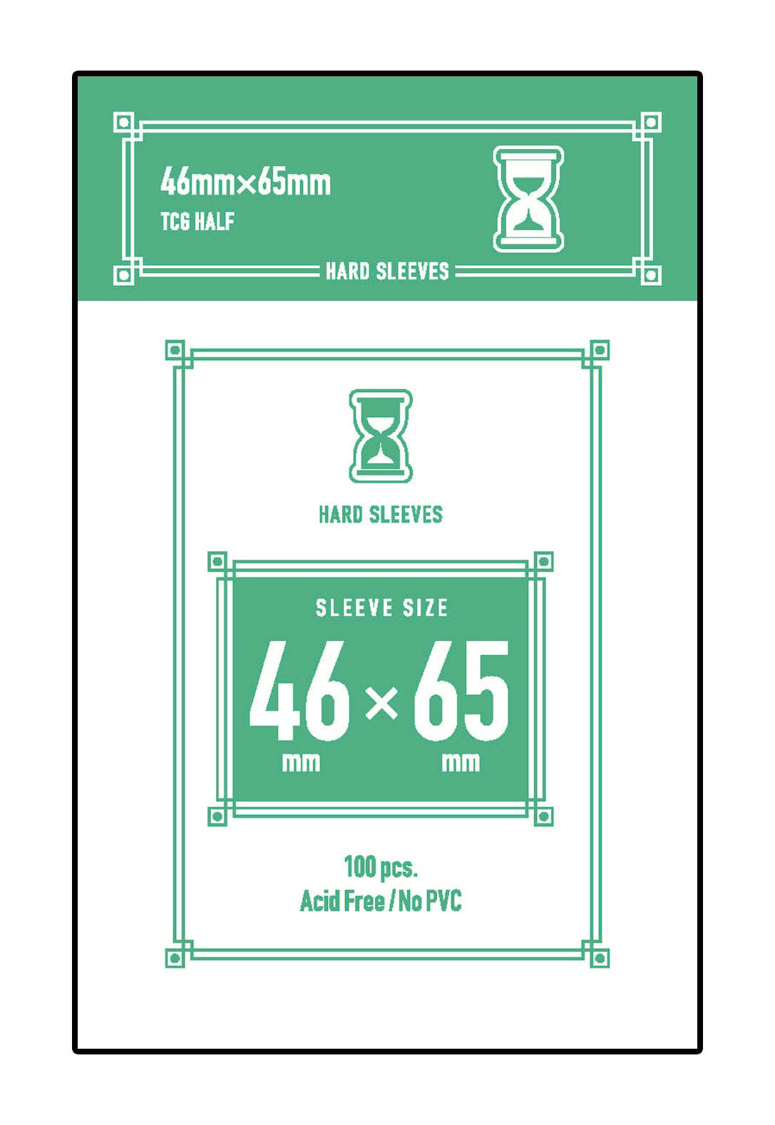 Amazon | カードスリーブ TCGハードサイズ ハードタイプ 46mm X 65mm