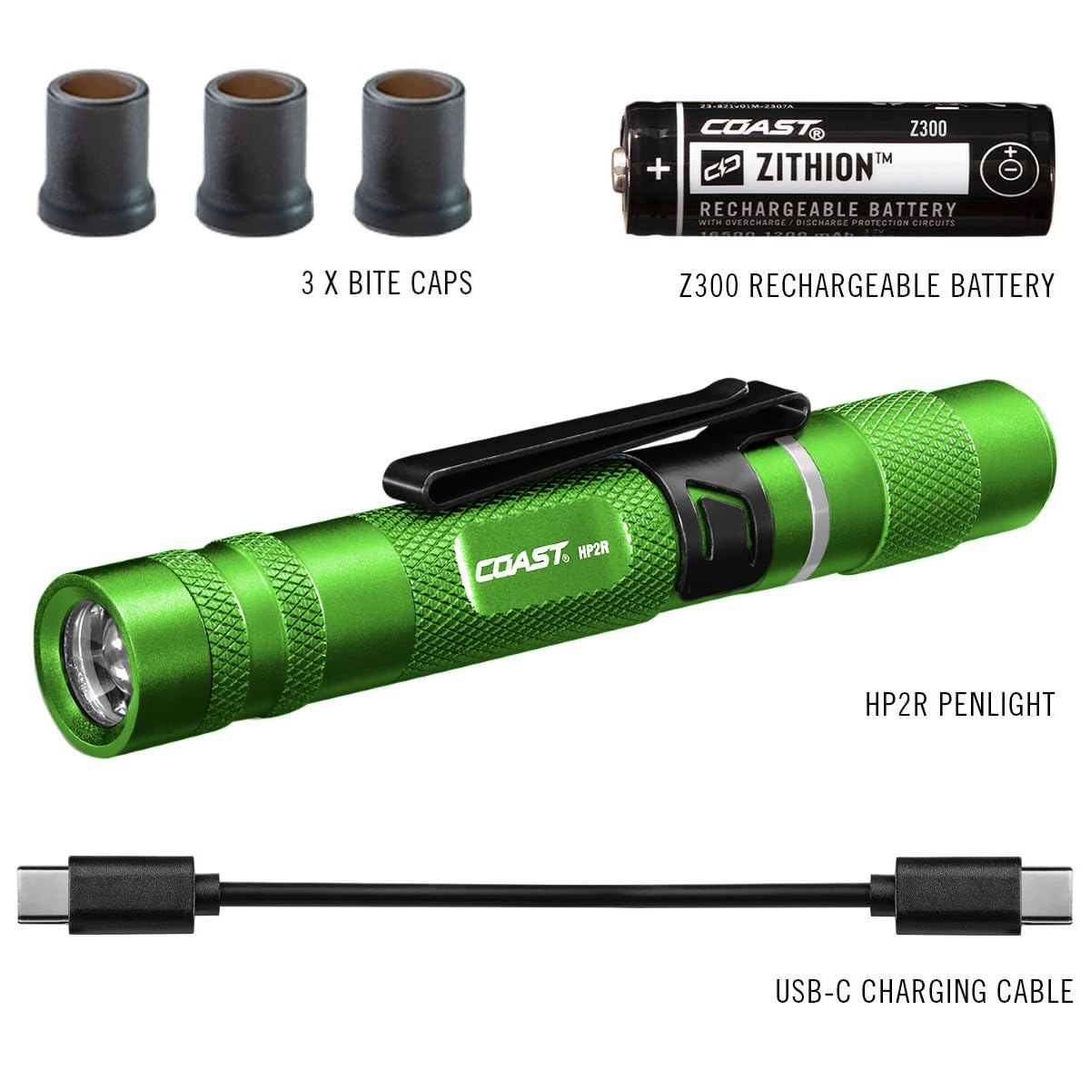 Amazon.com: Coast COS31355 HP2R 280 Lumen Rechargeable Penlight