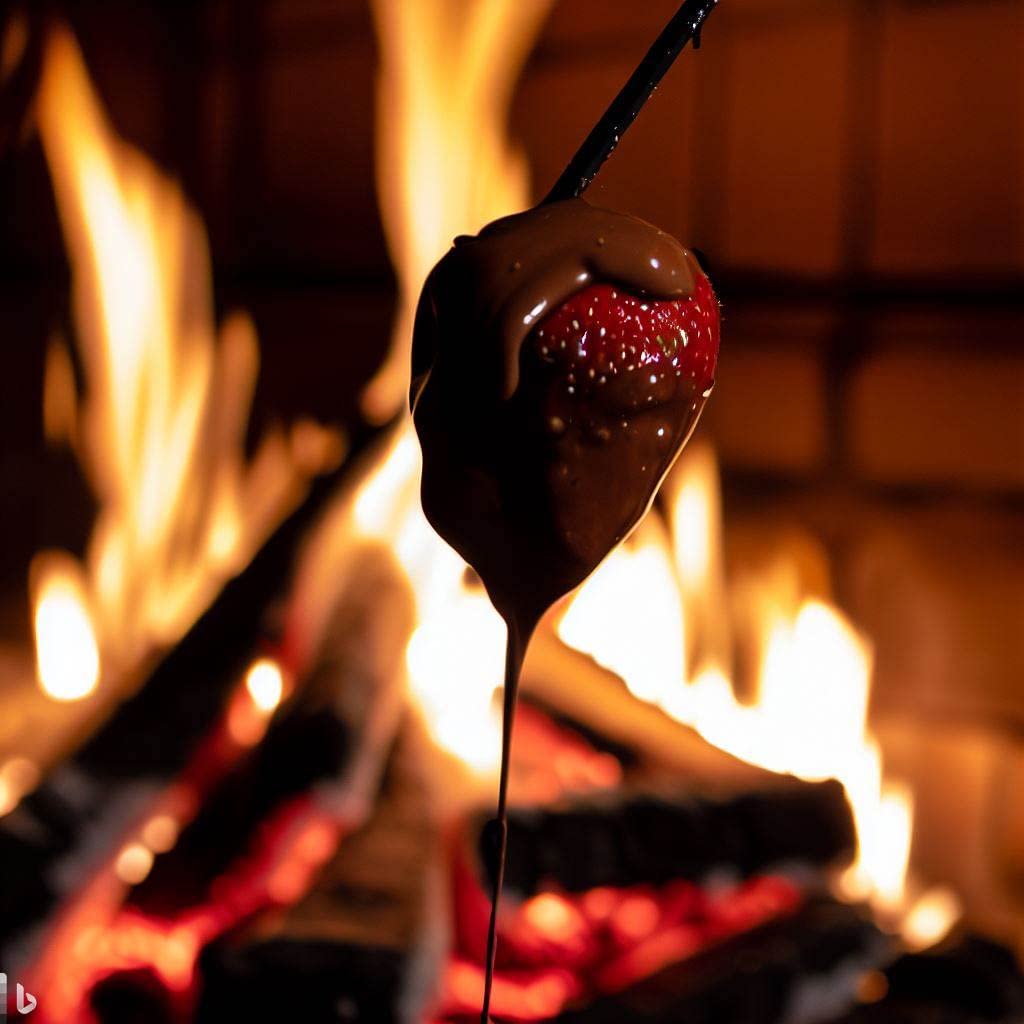 Service à fondue traditionnelle en fonte émaillée noire mate pour fondue suisse Taditional - 12 pièces - Pour viande, chocolat et fromage - Pot à fondue au chocolat en fonte - 6 pièces
