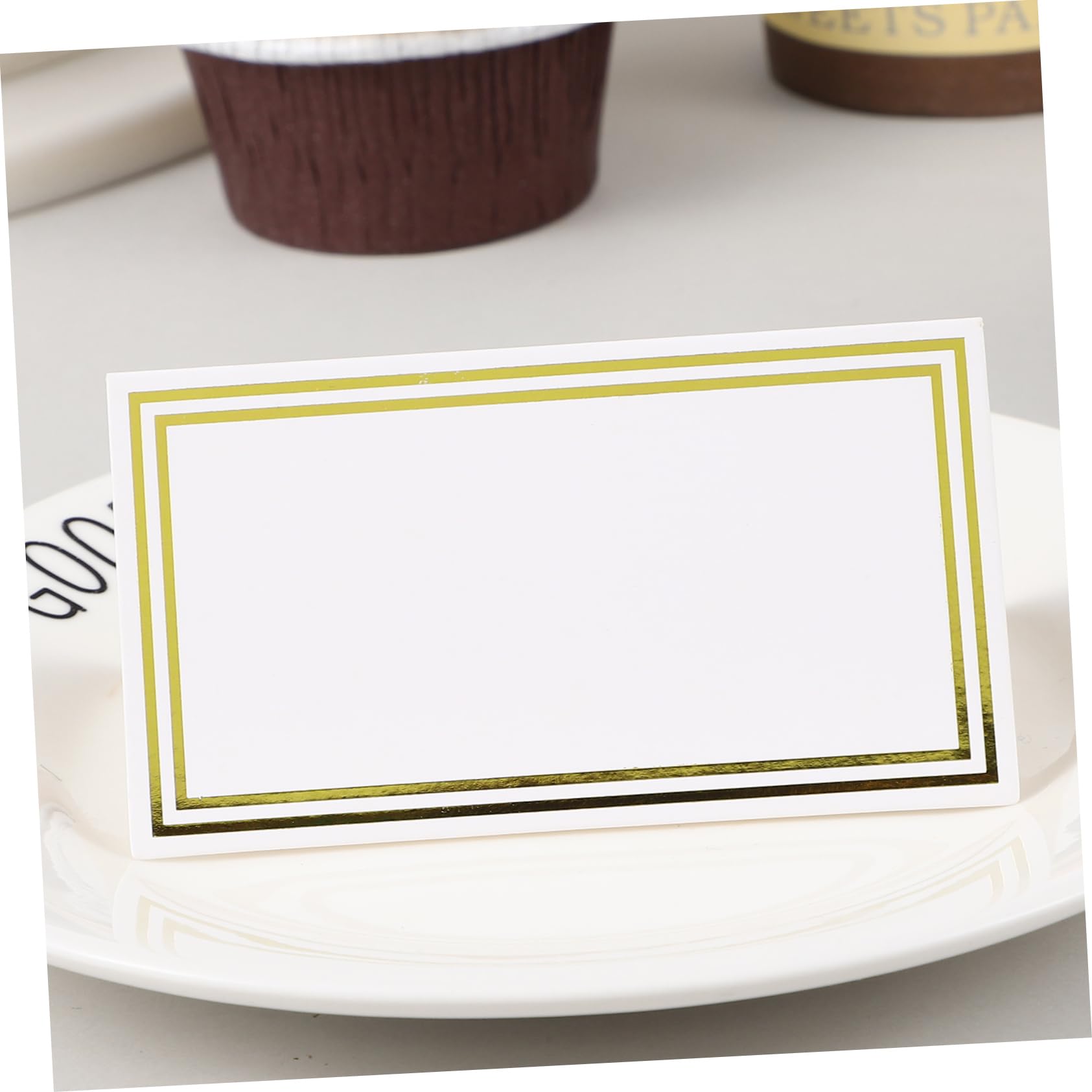 180stücke Tischkarten Mit Bronzing-design Elegante Namenskarten Für Hochzeiten Bankette Und Dinner Hochwertige Platzkarten Für Stilvolle Tischdekoration