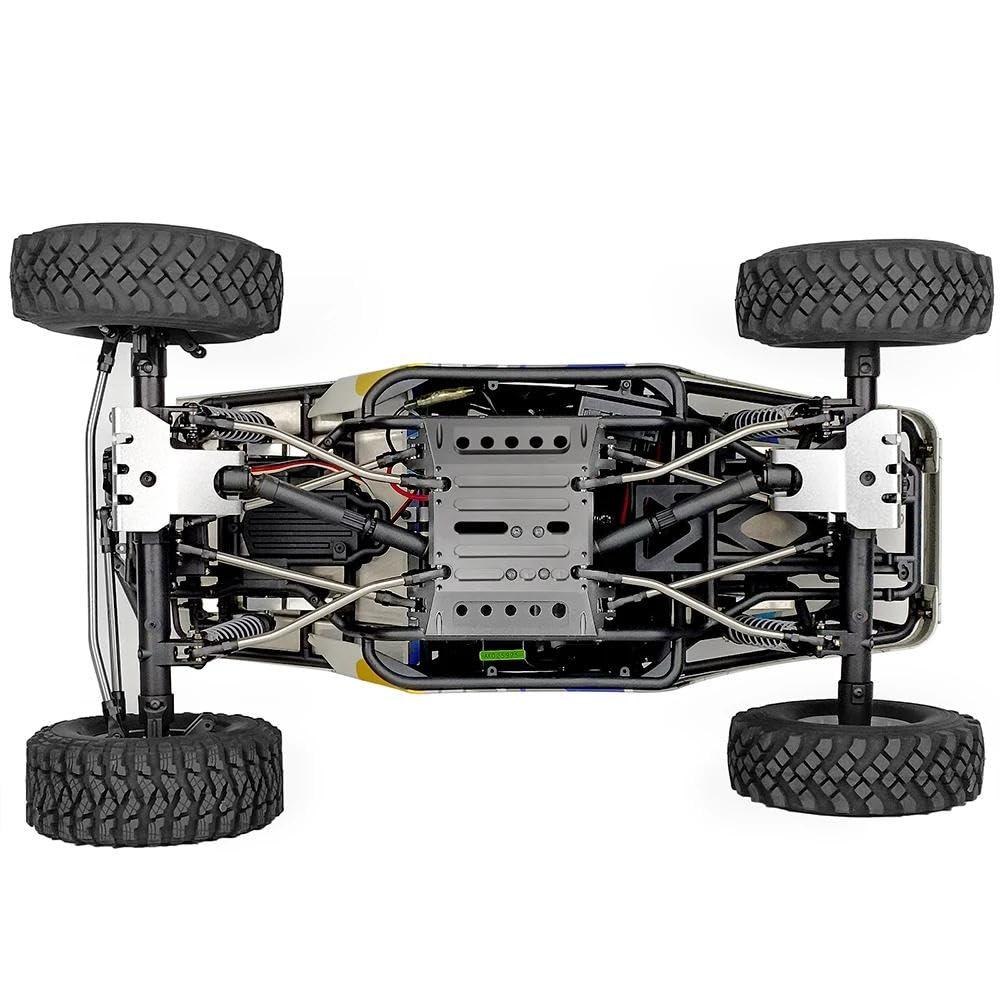 RC Crawler Center Gear Box Skid Plate 1/10 Escala de Aluminio Upgrade Part Compatible con el Coche de Crawl RC 1/10.(Black)