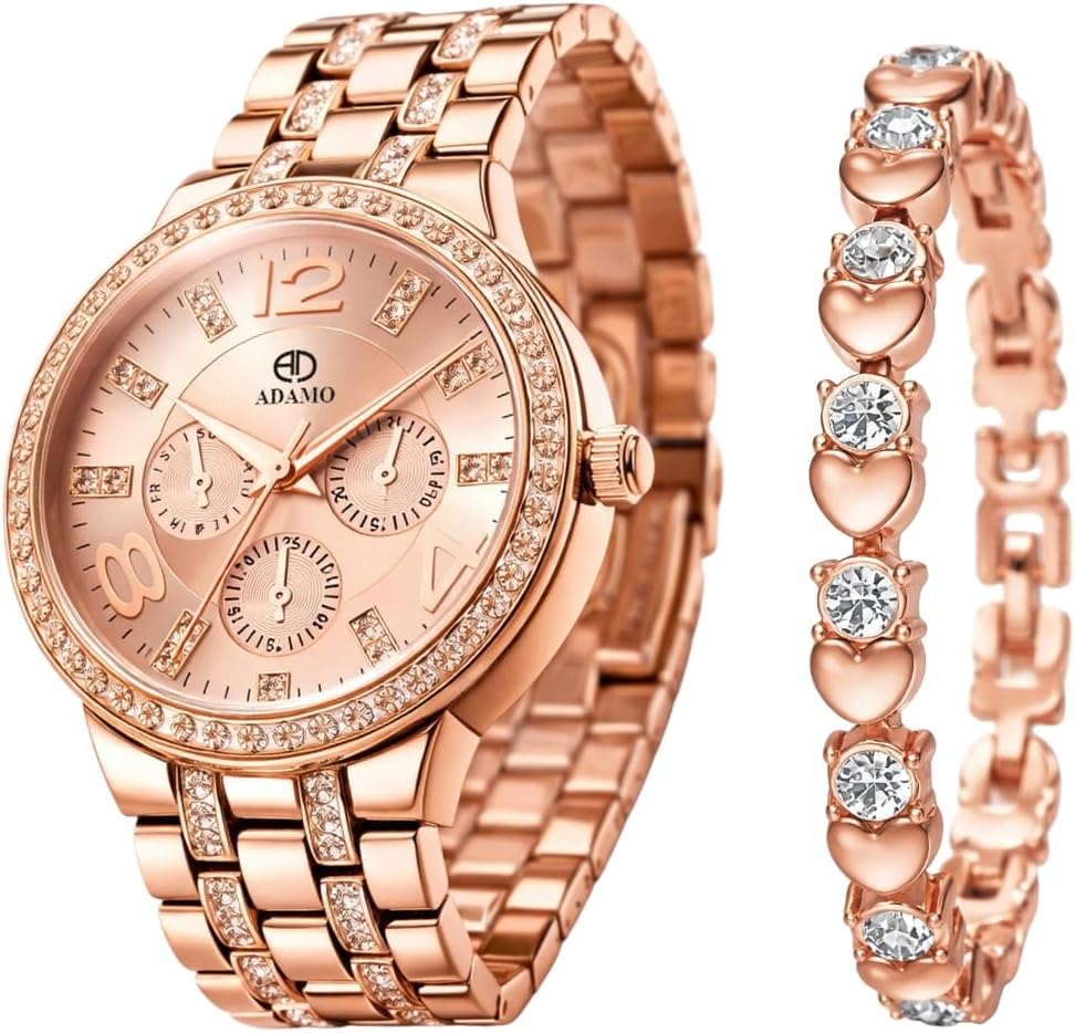 Analog Rose Gold Dial Women's Watch-839KKM21